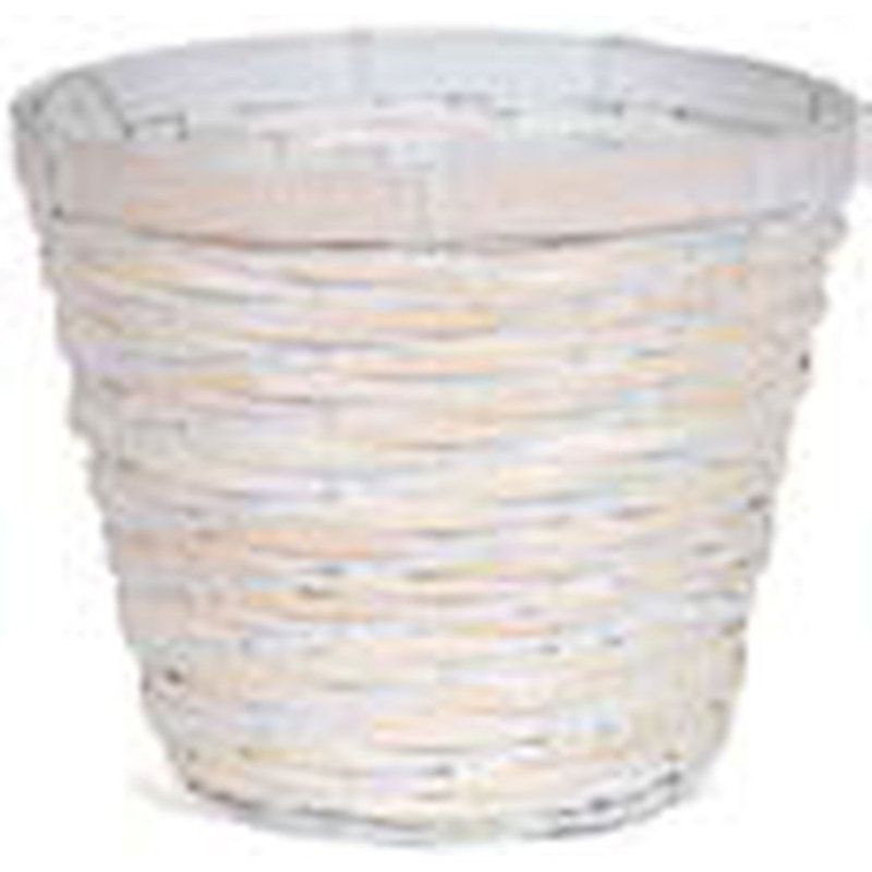 August Grove® Wicker Box, 6" H x 7.5" W x 7.5" D