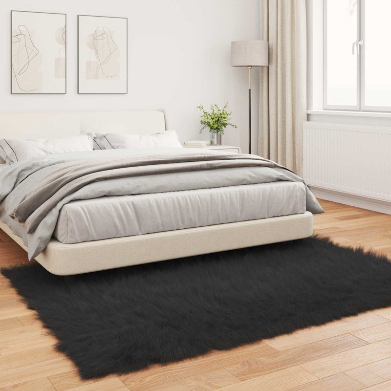 Solid Colour Standard Area Rug, Rectangle 140 x 200cm