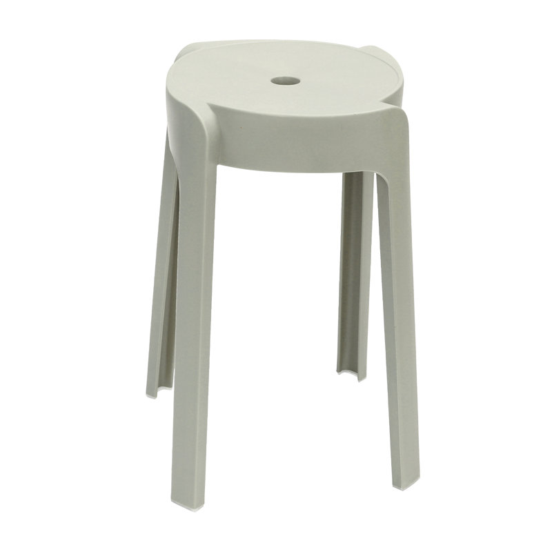 10 pièces Tabourets empilables de 18 pouces en plastique 18 lb avec siège léger et coloré pour la classe de la maternelle