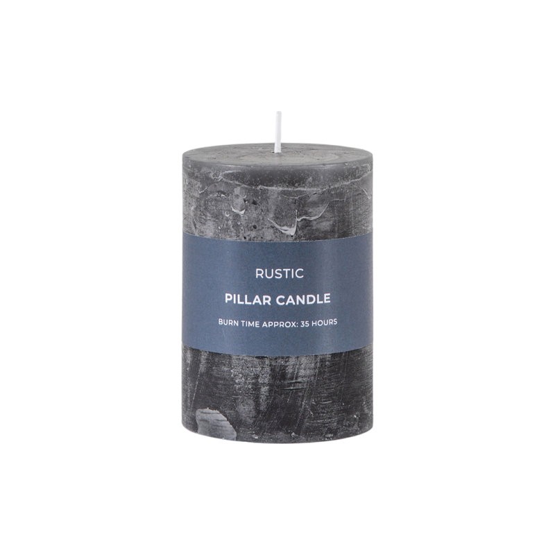 Unscented Pillar Candle