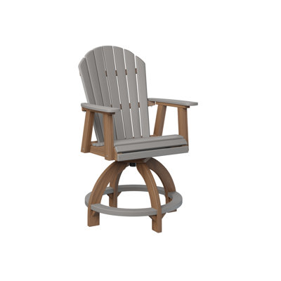 Comfo Back Outdoor Bar Stool