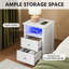 40cm W Manufactured Wood Bedside Table