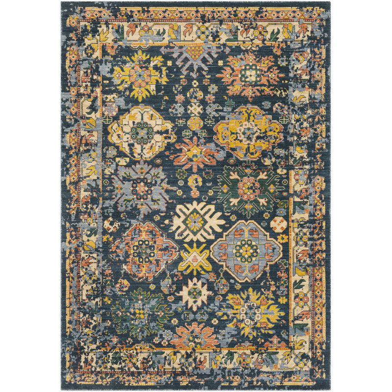 Guarino Oriental Indoor Rug, Rectangle 5'3" x 7'6"