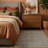  Washable Non-Slip Rug - Brown Striped Area Rug for Living Room, Bedroom, Dining Room, and Kitchen-114442226
