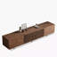 Mid-Century Modern Style 70.87'' TV Stand & Media Console
