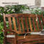 Banc de jardin en bois pour 2 personnes
