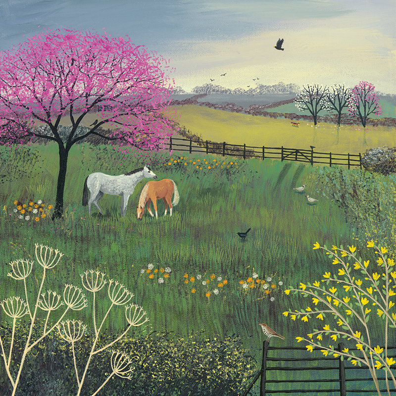 Jo Grundy - Wrapped Canvas Painting, 85cm H x 85cm W x 3.8cm D