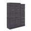 Lit escamotable avec armoire intégrée et tiroirs-2004781073