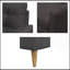 Fauteuil d'appoint rembourré-595660631