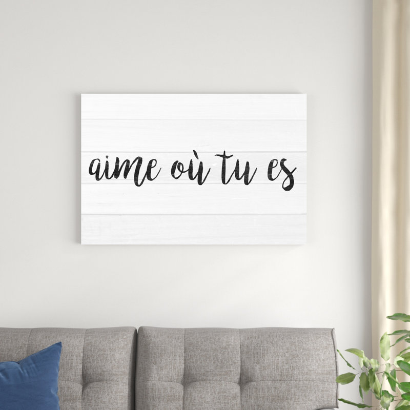Typographie française VI, H 24 po x l 36 po