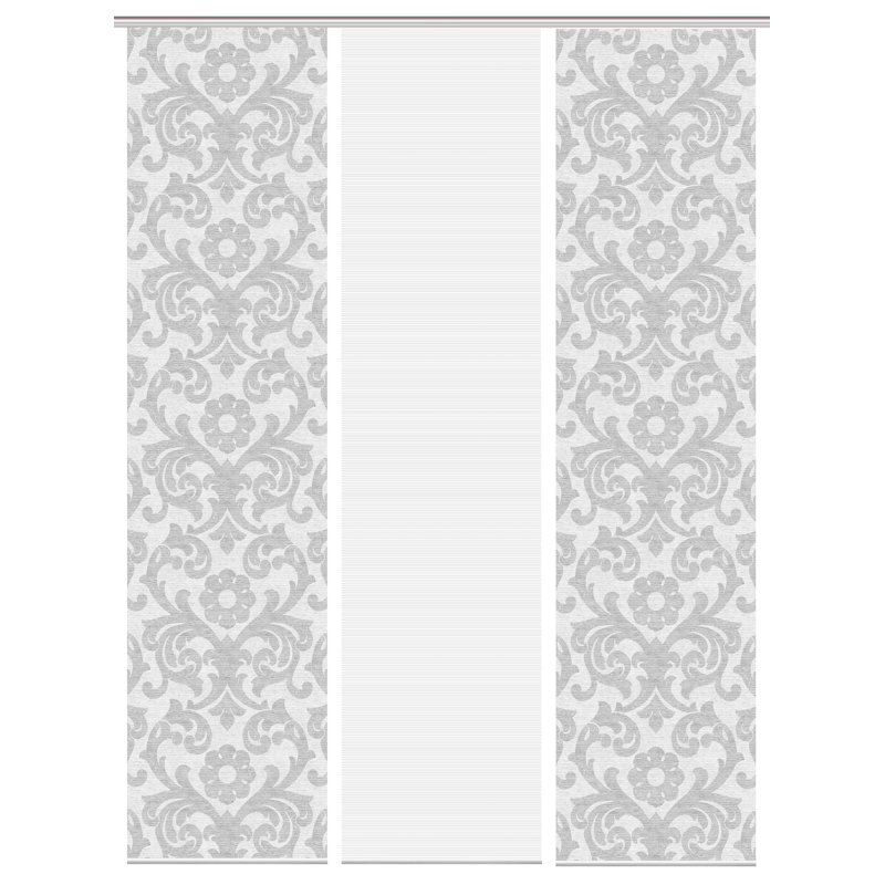 Gable Track Insert Semi Sheer Sliding Panel
