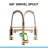 SOUEEUM Pull Down Kitchen Faucet