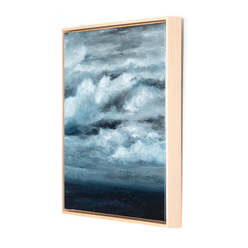 Open Seas Print by Shaina Page, 24" H x 24" W x 0.8" D