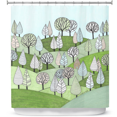 Floral Shower Curtain