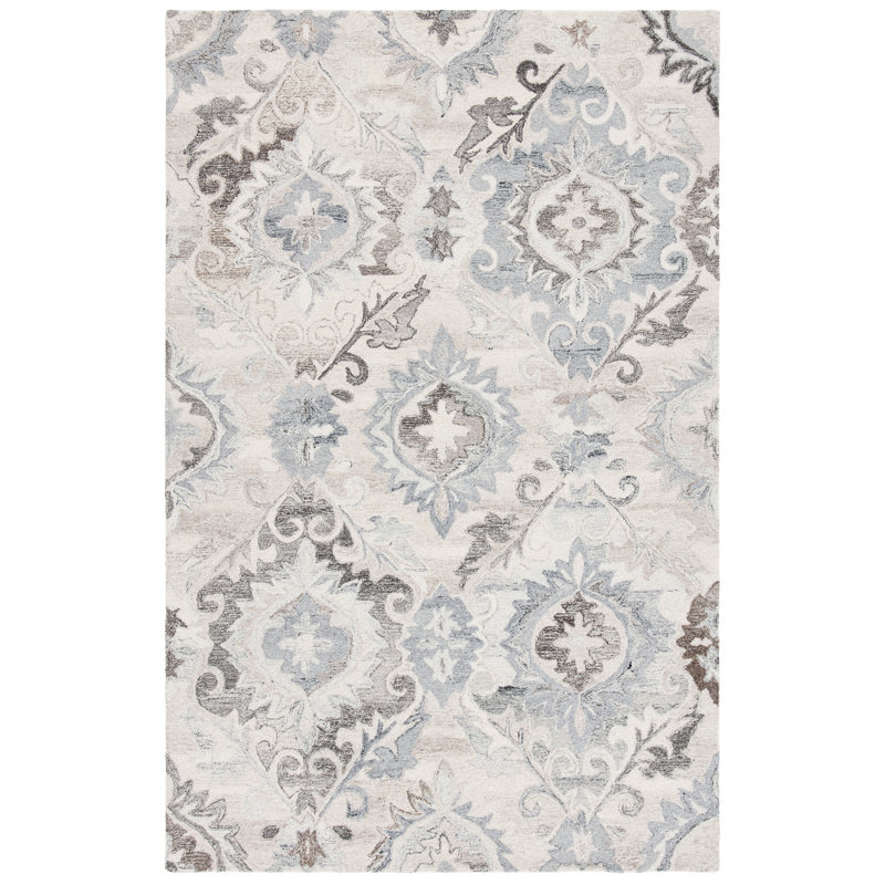 Tapis Kirkwood Oriental en laine et coton, tuftÃ© Ã  la main, Rectangulaire 8 pi x 10 pi