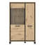 Cerallua Glass 102 cm W Display Cabinet