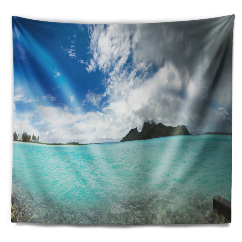 Polyester Tapestry, 50" H x 60" W