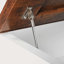 Table basse, table de salle à manger multifonctionnelle, table de salon, blanc rétro-1657602097