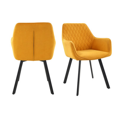 Mireya 46cm H Upholstered Metal Accent