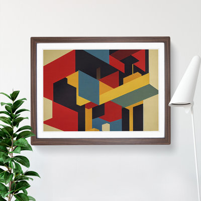 XH1022-8674X Suprematism Abstract Art Vol.5 - Single Picture Frame Painting