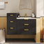 Armoire flottante murale multifonctionnelle avec tiroirs-1938599721