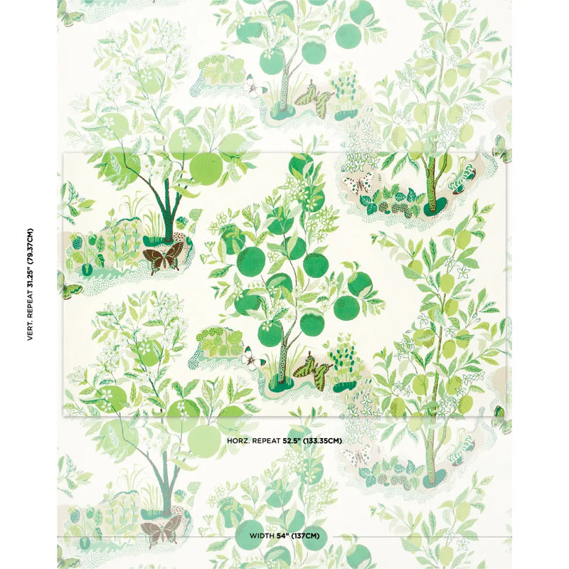 Citrus Garden Indoor/Outdoor Fabric, Leaf