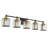 Berto 3-Light Dimmable Vanity Light with K9 Crystal Shades-915588537-938731893
