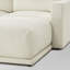 Fauteuil d'appoint avec repose-pieds Libbna