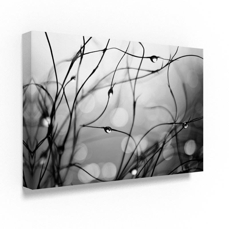 «B and W andentre», impression sur toile, H 30 po x l 47 po x P 2 po, Pas de tapis, Toile tendue