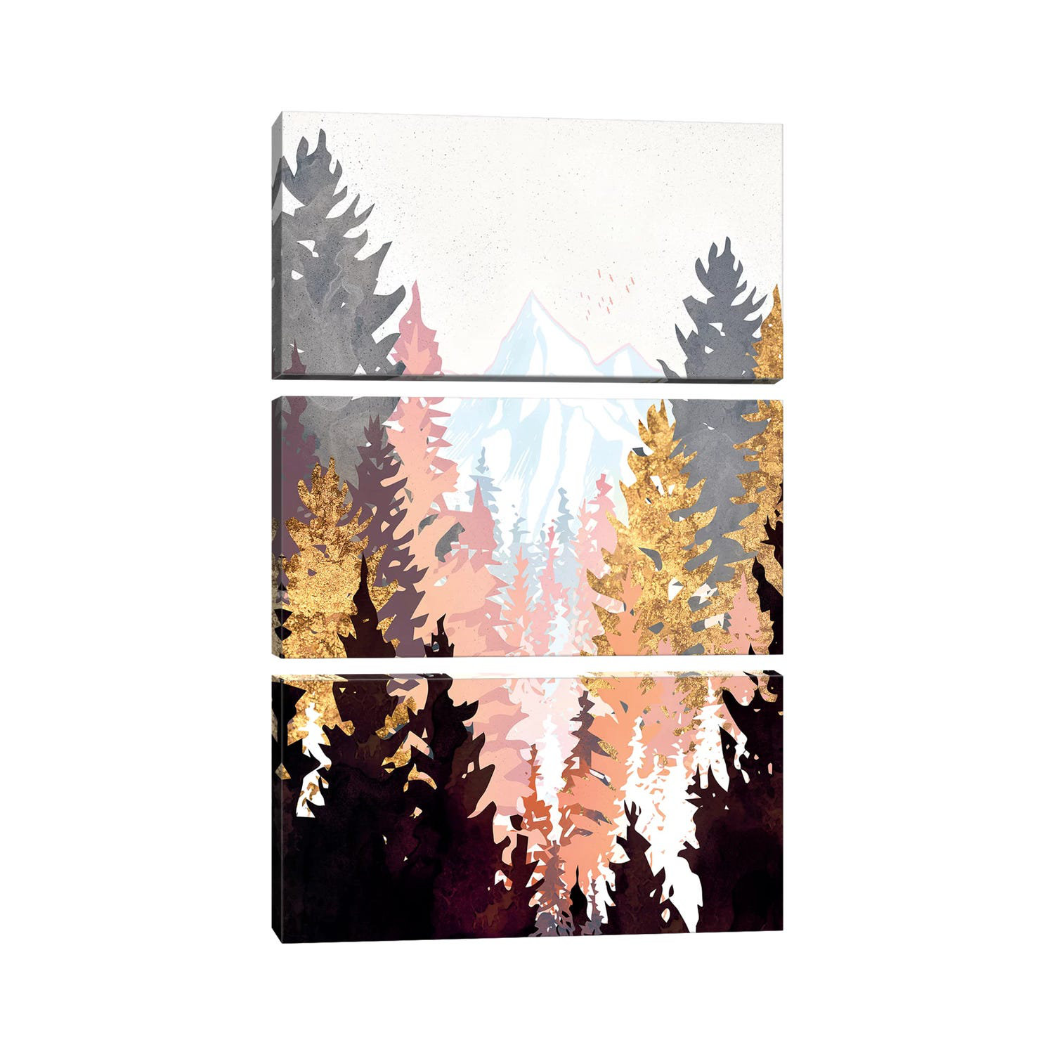 Millwood Pines Wine Forest by SpaceFrog Designs Gallery-Wrapped Canvas ...