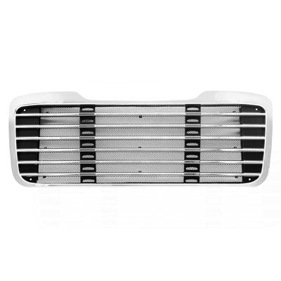 Chrome Plating+Black  Plated Front Grille Compatible With Freightliner M2 2003-2015 Trucks