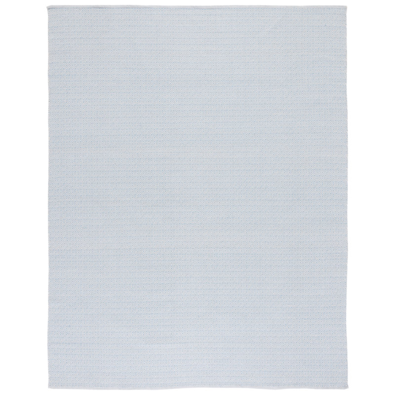 Bester Hand Woven Cotton Geometric Rug, Rectangle 8' x 10'