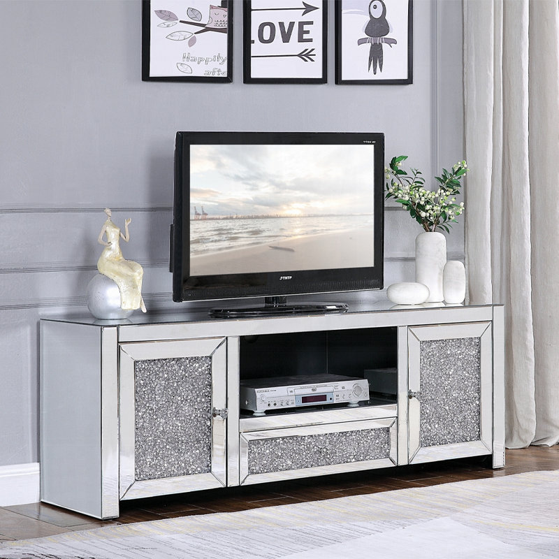 Meuble télé en miroir Noraly