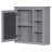 Wall Mounted Bathroom Storage Cabinet-1040871061