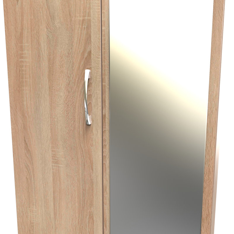 Dekyn Manufactured Wood Wardrobe, Bardolino Oak