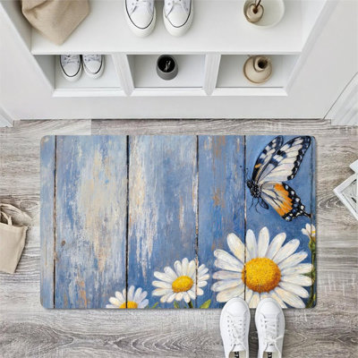 Paillasson Daisies Butterfly