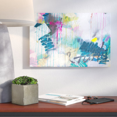 « spray me iii », reproduction de peinture à l’acrylique sur toile tendue