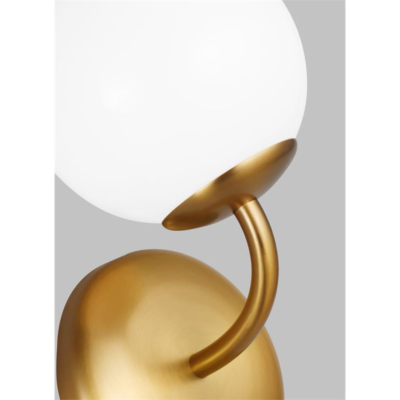 Galassia 1 - Light Bath Sconce, Burnished Brass