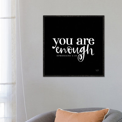 You Are Enough - Print on Canvas