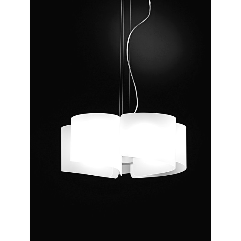 5 - Light Geometric Chandelier
