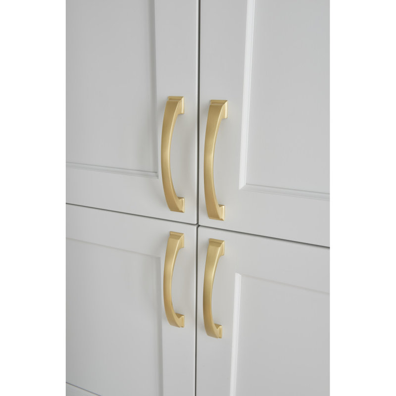 Roman Arch Pull, Brushed Oil Rubbed Bronze, 7 9/16"
