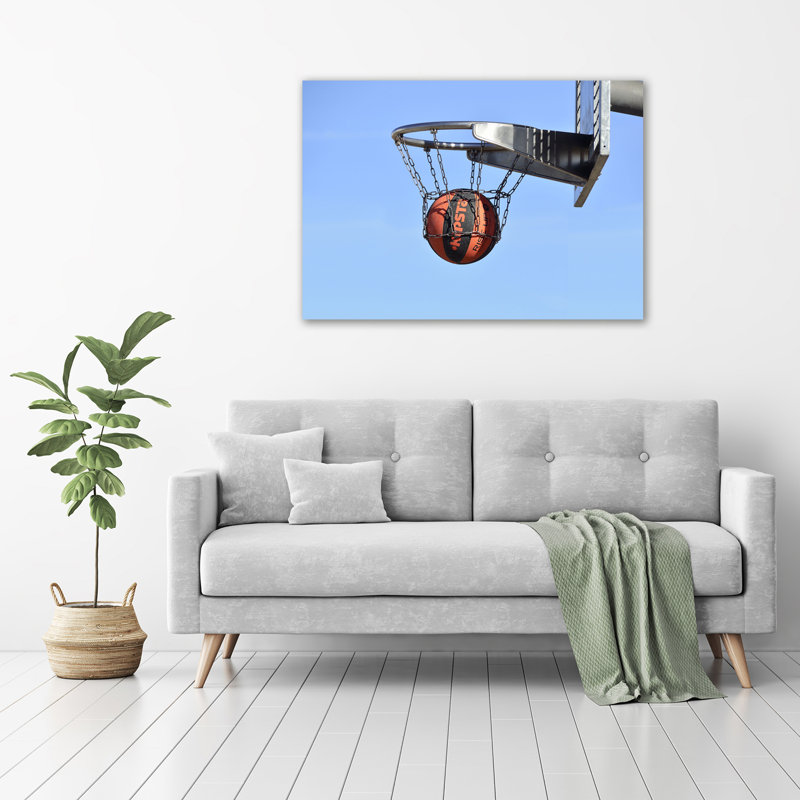 Basketball - Wrapped Canvas Print