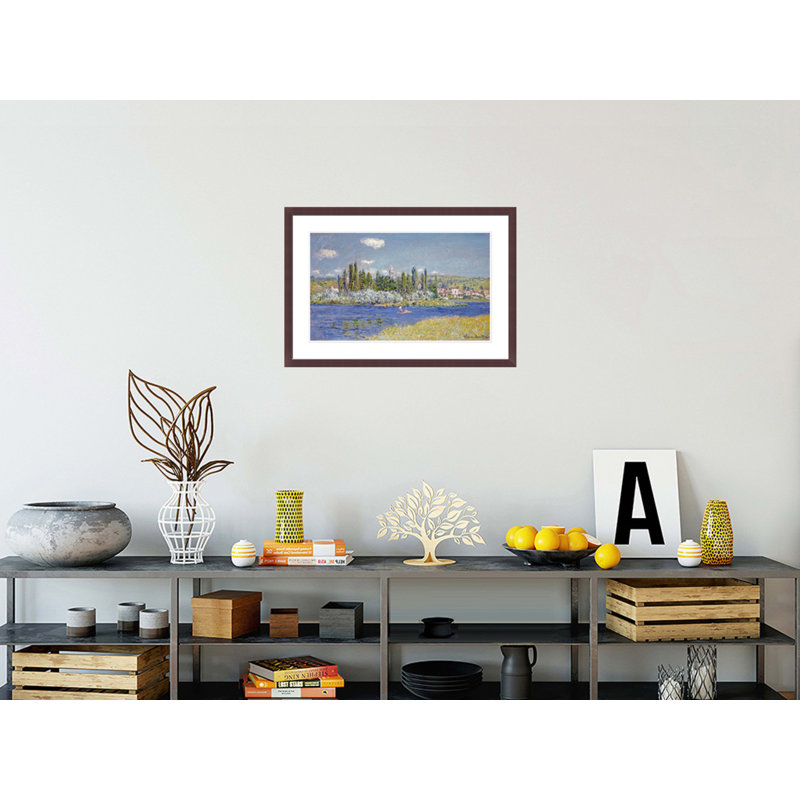 «Vetheuil» par Claude Monet, impression giclée sur cadre, H 20,25 po x l 29,5 po