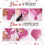 Banane en forme de cœur de banane en forme de cœur 18 po PMU Valentine's Day Bananes 5 / pqt
