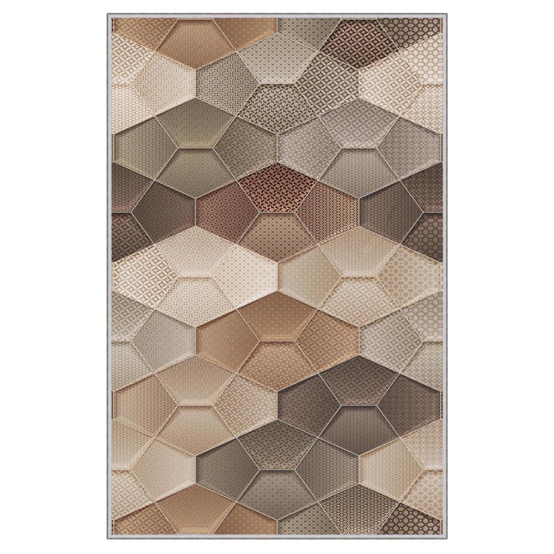 Manda Geometric 50cm X 80cm Area Rug