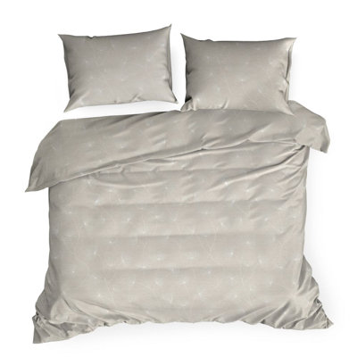 Solid Colour Duvet Cover Set with Pillowcases
