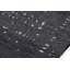 Wool Area Rug in Black, Blue, White