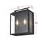 Meriwether Outdoor Wall Sconce in Black