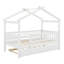 Lit maison avec lit gigogne-818125587