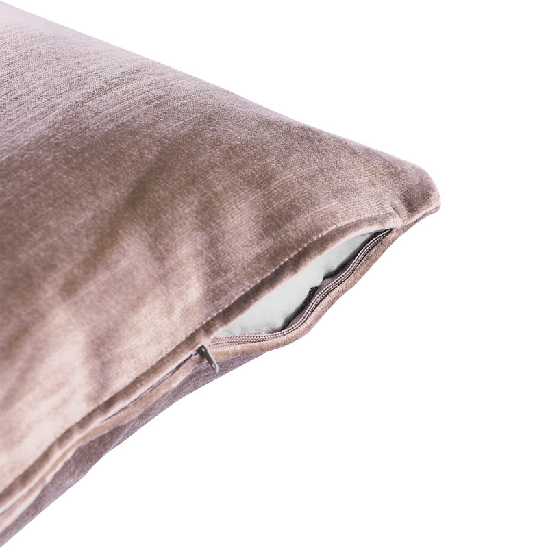 Casto Square Pillow Cover, Blush